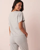 T-shirt col rond ultra doux
