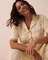 Chemisier ultra doux détails de dentelle