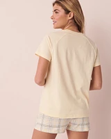 Cotton Crew Neck T-shirt
