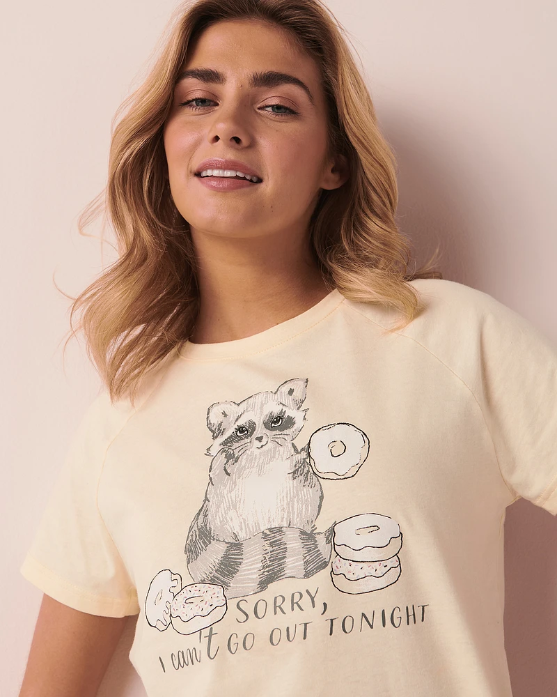Cotton Crew Neck T-shirt