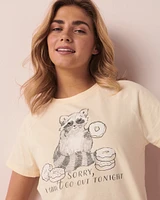 Cotton Crew Neck T-shirt