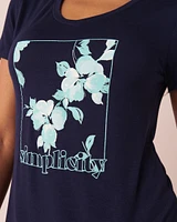 Soft Jersey V-neck T-shirt