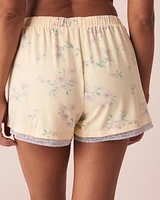 Short ultra doux détails de dentelle