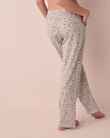 Cotton Straight Leg Pant