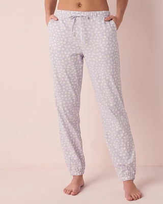 Pantalon en coton style joggers