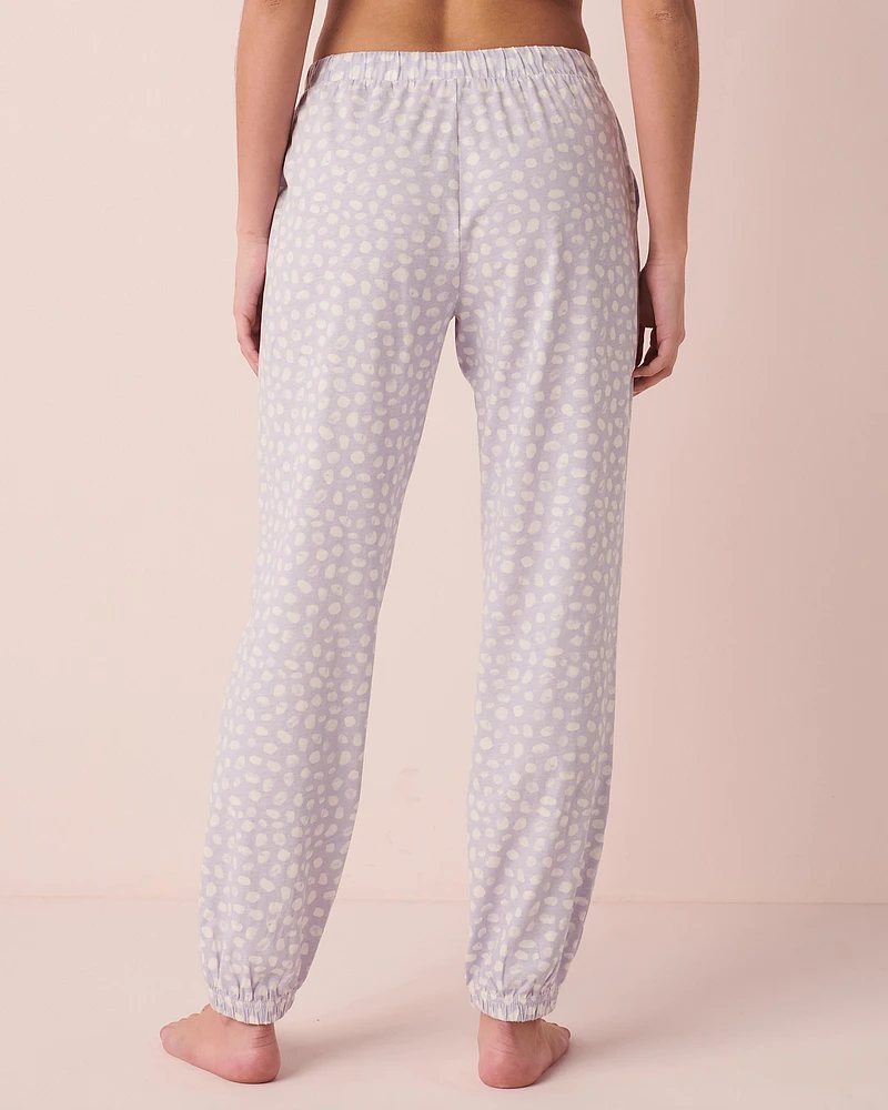 Pantalon en coton style joggers