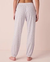 Pantalon en coton style joggers