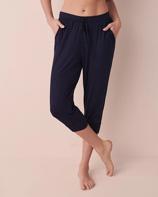 Capri ajusté en jersey doux