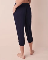 Capri ajusté en jersey doux