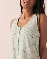 Super Soft Sleeveless Sleepshirt