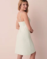 Recycled Fibers Lace Trim Nightie