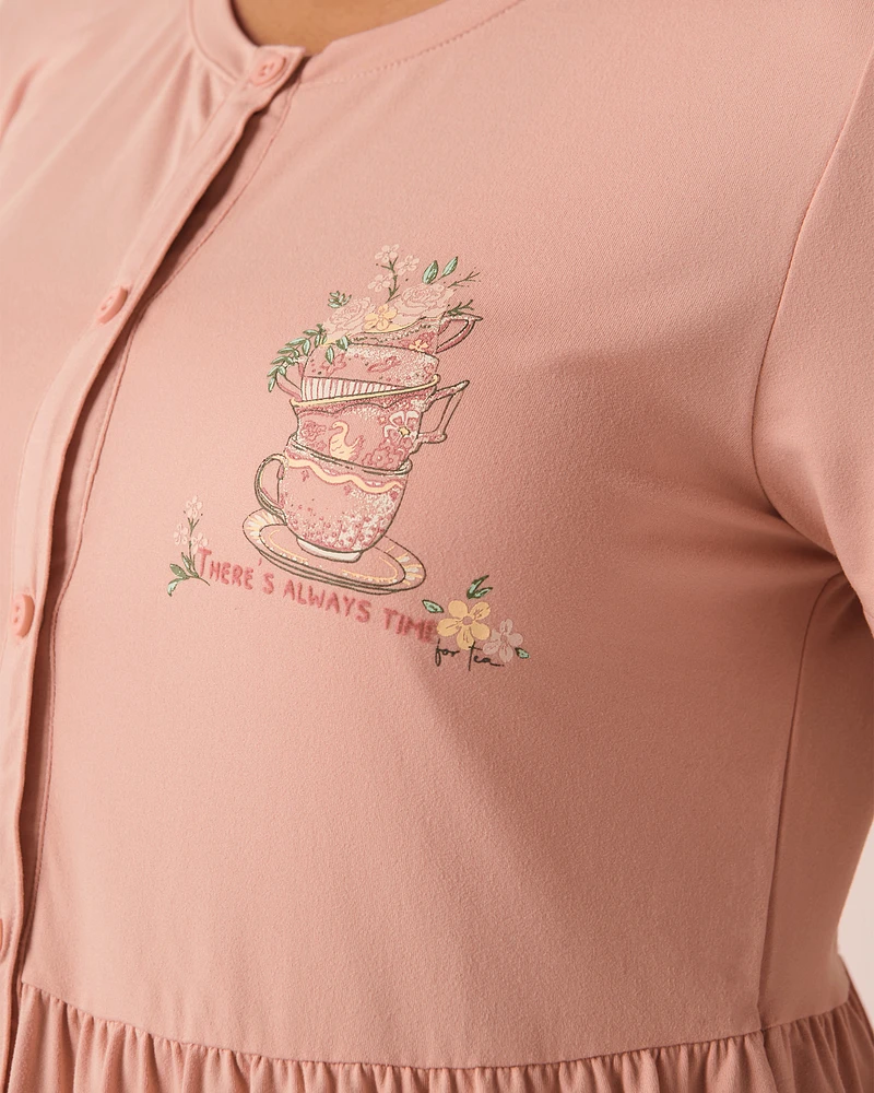 Super Soft Short Sleeve Sleepshirt