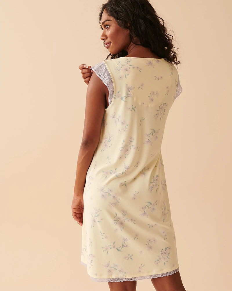 Super Soft Lace Detail Sleepshirt