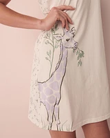 Cotton Sleeveless Sleepshirt