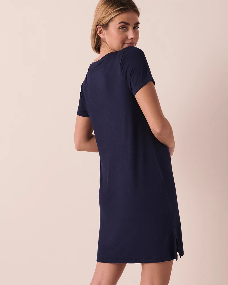 Soft Jersey Short Sleeve Sleepshirt