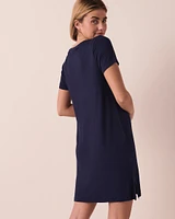 Soft Jersey Short Sleeve Sleepshirt