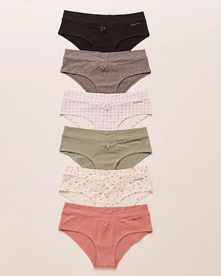 Lot de culottes aux hanches en coton