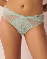 Lace and Mesh Cheeky Panty