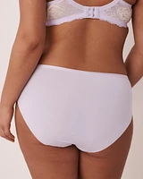 Culotte bikini microfibre dos lisse
