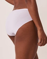 Culotte bikini microfibre dos lisse