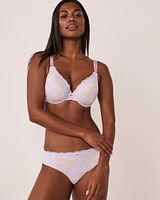 Culotte bikini microfibre dos lisse