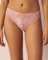 Lace Thong Panty