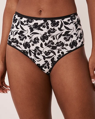 Microfiber Sleek Back High Waist Bikini Panty