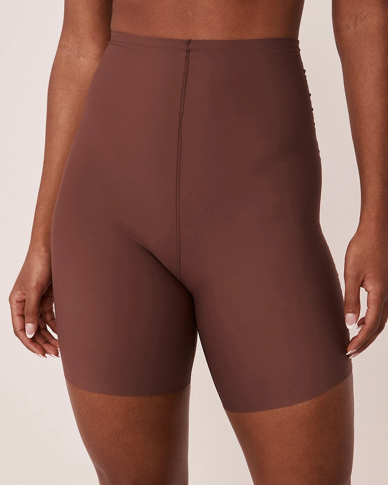 Short taille haute mi-cuisse maintien modéré en microfibre