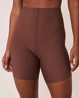Short taille haute mi-cuisse maintien modéré en microfibre