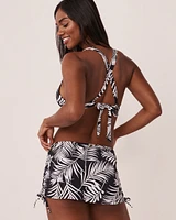Haut de bikini triangle PALM LEAVES