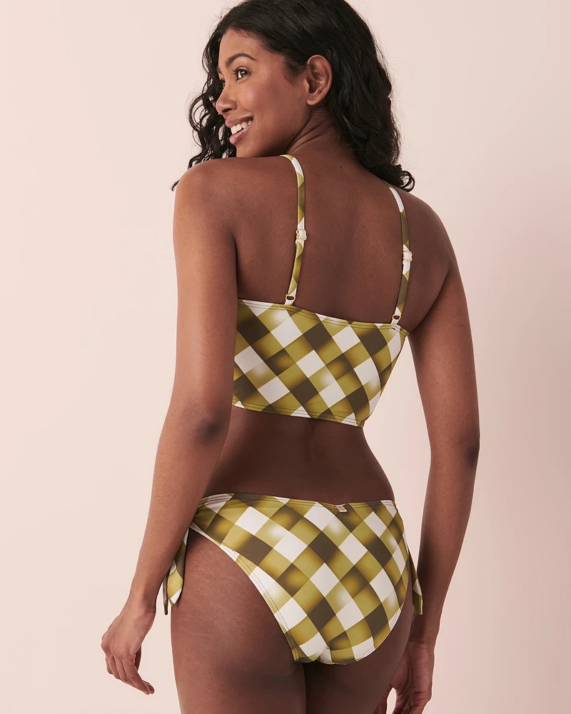 RETRO Laced Front Bralette Bikini Top