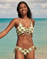 RETRO Laced Front Bralette Bikini Top