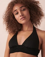 Haut de bikini triangle SMOCKING
