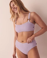Haut de bikini bandeau PASTEL LILAC