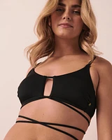 SOLID Laced Bralette Bikini Top
