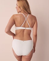 Haut de bikini push-up en fibres recyclées SOLID