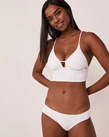 Haut de bikini triangle dos lacé SOLID