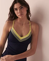 Haut tankini bralette COLOURBLOCK