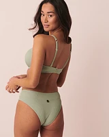 LILYPAD Recycled Fibers D Cup Balconette Bikini Top