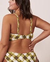 RETRO D Cup Triangle Bikini Top