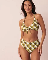 RETRO D Cup Triangle Bikini Top