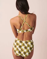 RETRO D Cup Triangle Bikini Top