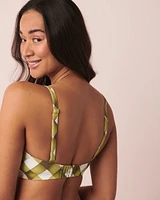 RETRO D Cup Triangle Bikini Top