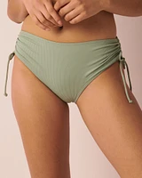 LILYPAD Recycled Fibers Mid Waist Bikini Bottom