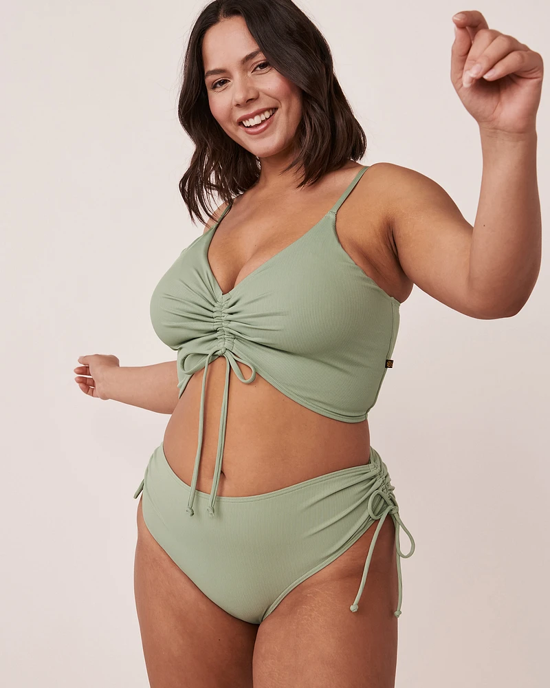 LILYPAD Recycled Fibers Mid Waist Bikini Bottom