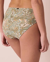 Bas de bikini lacé MODERN PAISLEY