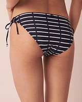 MODERN STRIPE Side Tie Bikini Bottom