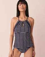 MODERN STRIPE Side Tie Bikini Bottom