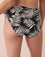 PALM LEAVES High Waist Bikini Bottom