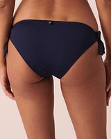 Bas de bikini brésilien en fibres recyclées EVENING BLUE